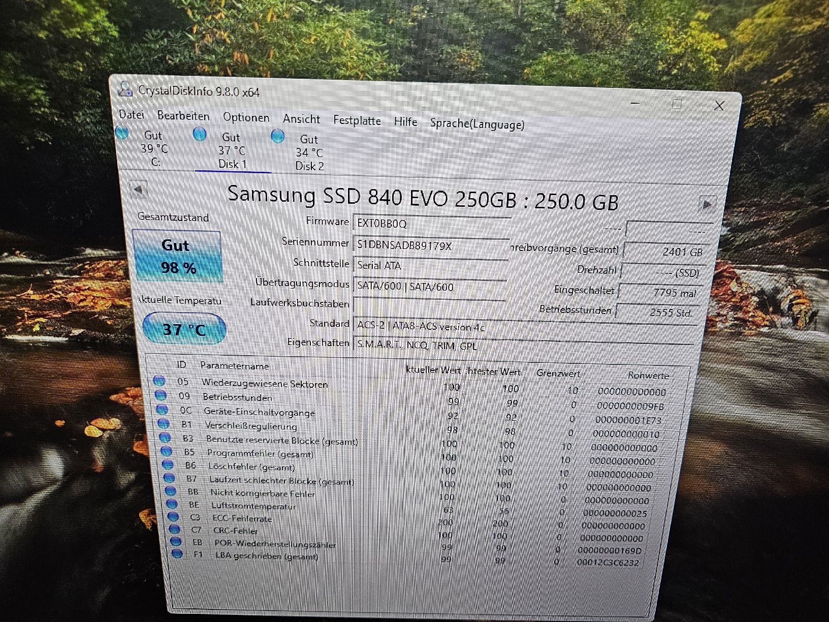 Samsung Dischi rigidi: Festplatten 1Tb 250 Gb  – Usato da Burgdorf venduto da weggu.666 2