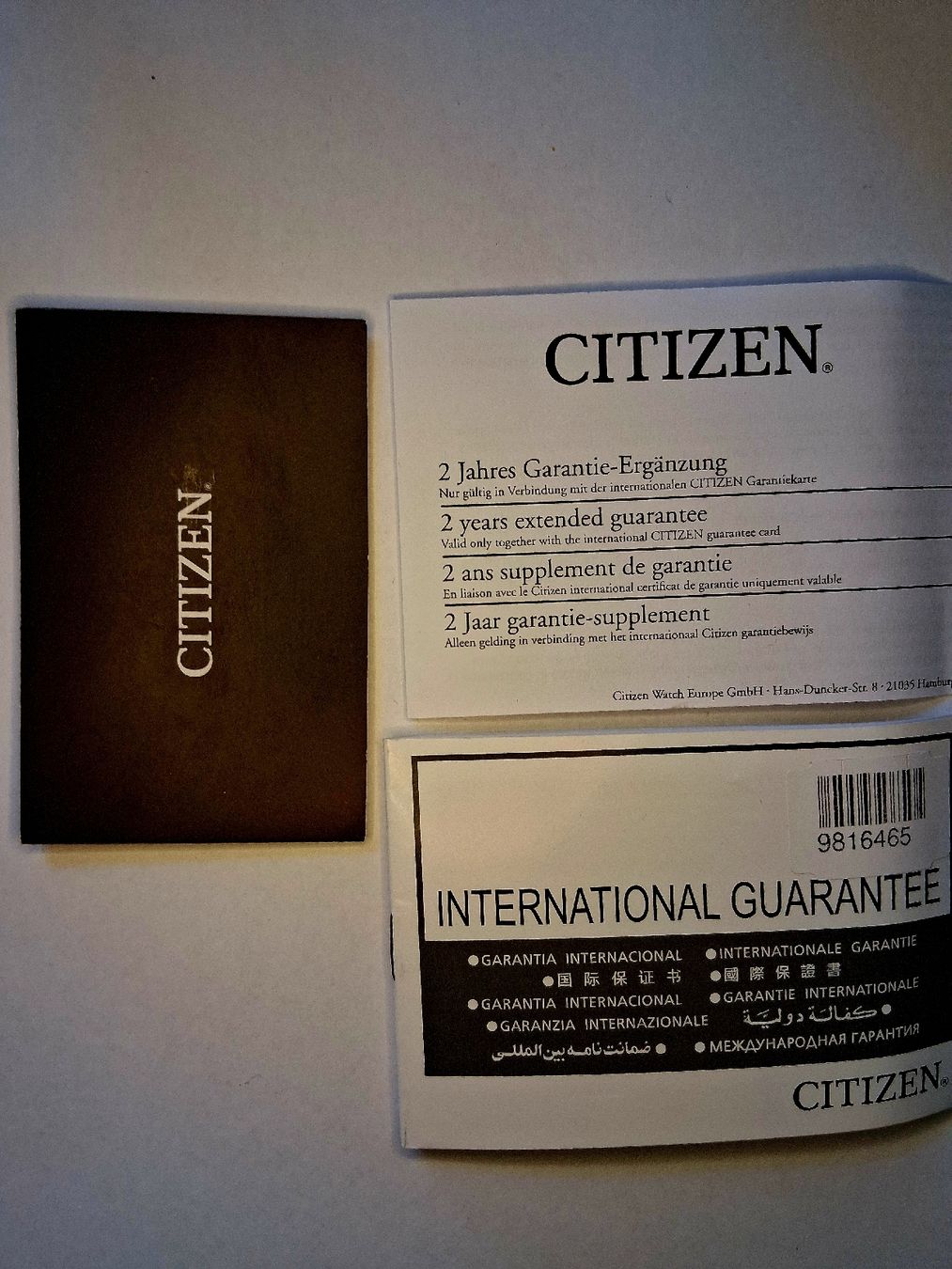 Citizen Orologi: Citizen Eco-Drive Solaruhr – Usato da Basel venduto da yaen138 6
