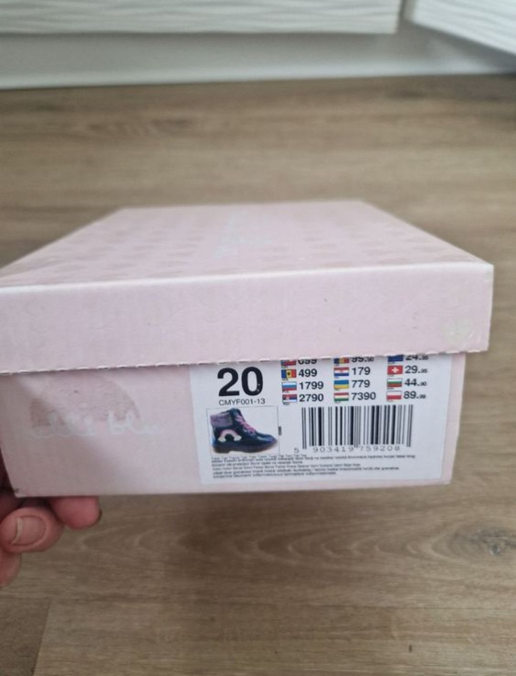 Scarpe per ragazze: Glitzer Stiefeletten Gr. 20 – Nuovo e nell'imballaggio originale da Gommiswald venduto da foundandreloved 2