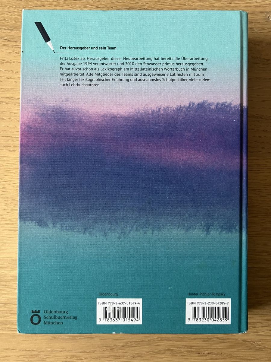 Bücher: Stowasser Wörterbuch Latein/Deutsch – Gebraucht aus Adliswil von emigru2 1
