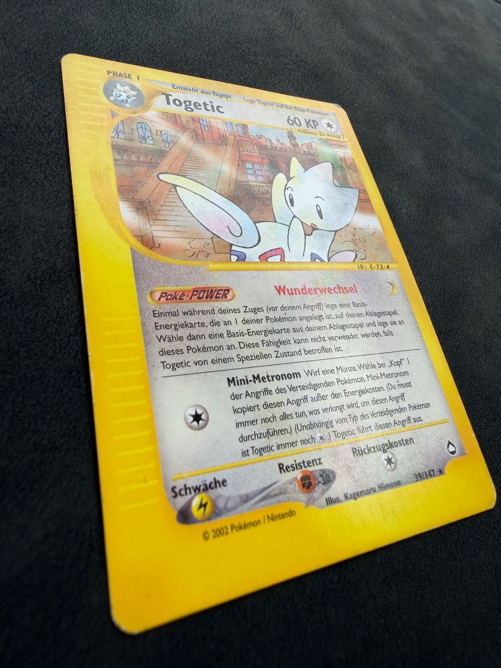 Pokémon Cartes à collectionner: Togetic 39/147 | Aquapolis | DE – D'occasion à Aarau par fgr15 2