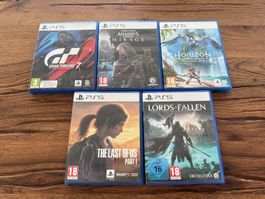 PS5 Spiele: Gran Turismo 7 Last of Us Lords of Fallen, Horzo