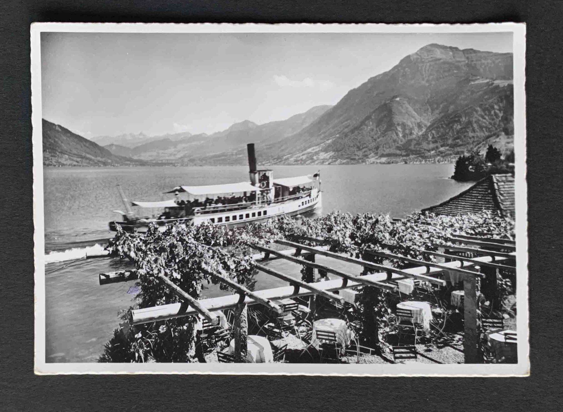 Cartoline postali: AK Hotel Baumgarten bei Immensee – Usato da Goldau venduto da artelier1