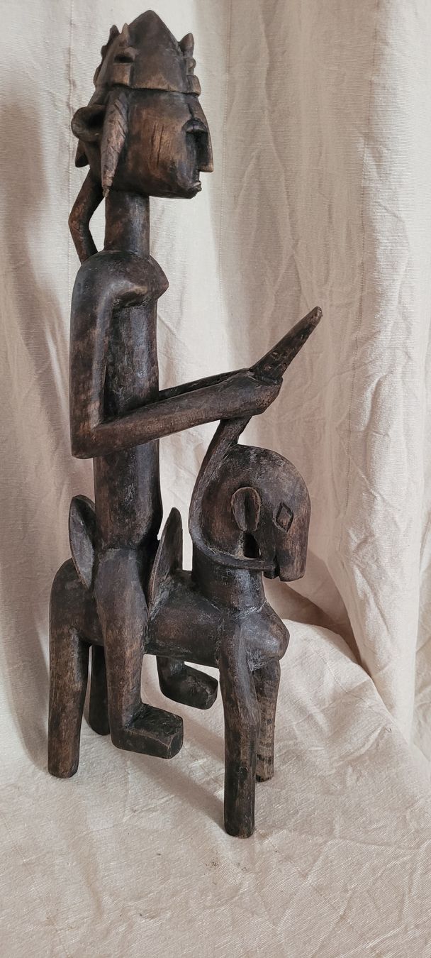 Sculture & Statue: Statue chevalier Dogon du Mali – Usato da Vevey venduto da lba_dd82