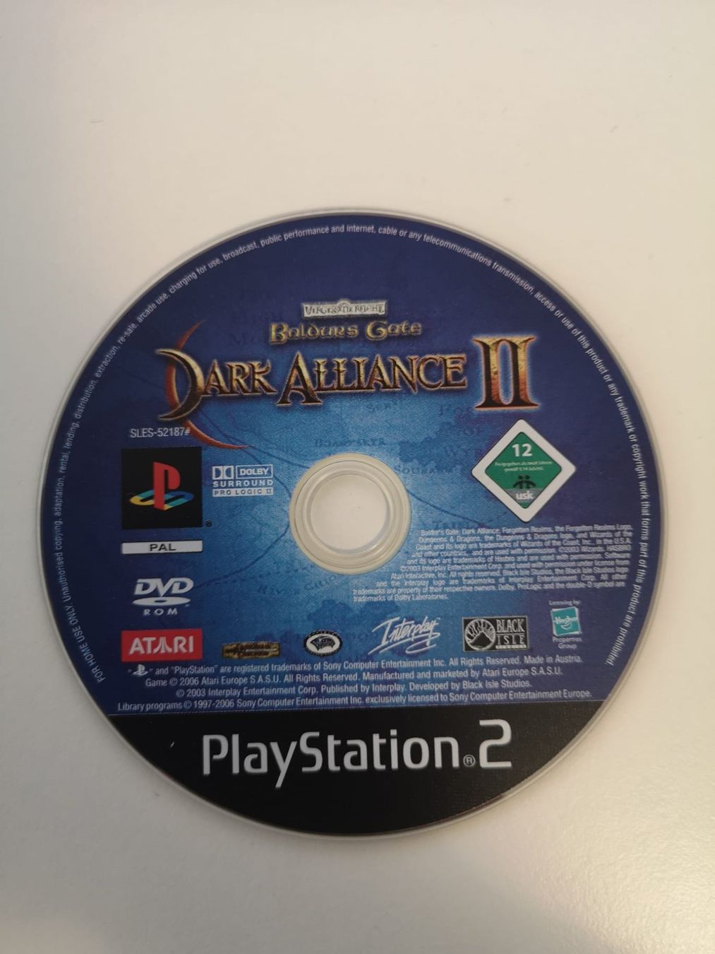 Spiele: Baldurs Gate Dark Alliance II (PS2) – Gebraucht aus Herisau von Seyashop1