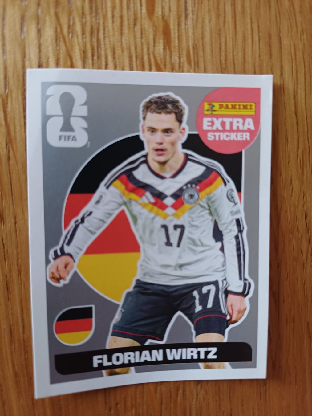 Panini Carte collezionabili: Panini Florian Wirtz extra Sticker silver – Usato da Engelberg venduto da ziseli9