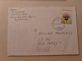 Rare Enveloppe Philatélique Slovène à Marly 1723 - 2013!
