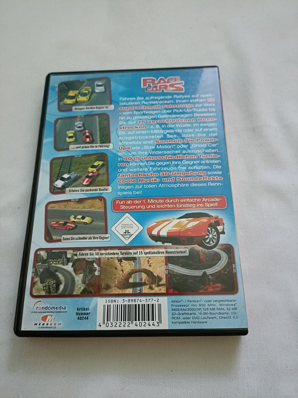 Giochi: Race Cars – Usato da Köniz venduto da Gamecollect 1