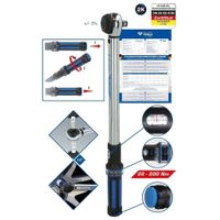 BT 1/2" Drehmomentschlüssel 20-200Nm