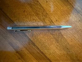 Kugelschreiber Caran d'Ache Ecridor silber mit Etui