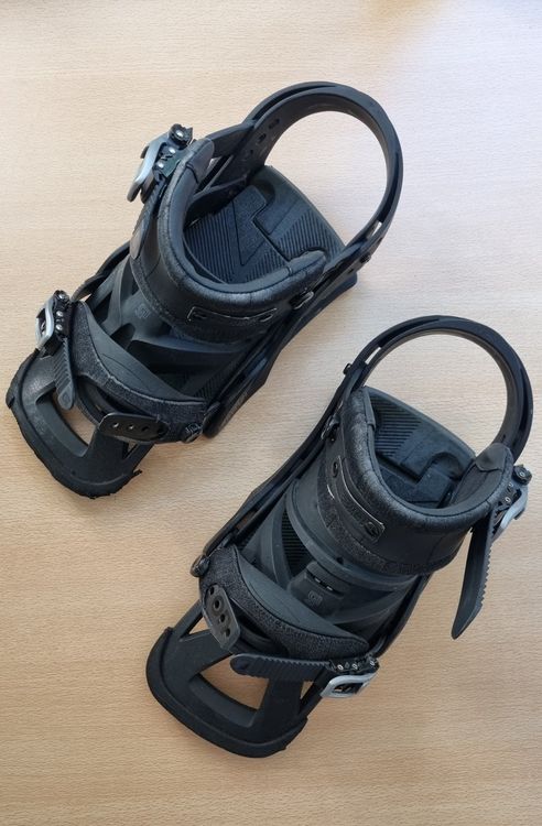 Burton Mission Attacchi Da Snowboard 2021 - Modello Re:Flex, Taglia L, Nero - Comfort E Prestazioni Pro-Level