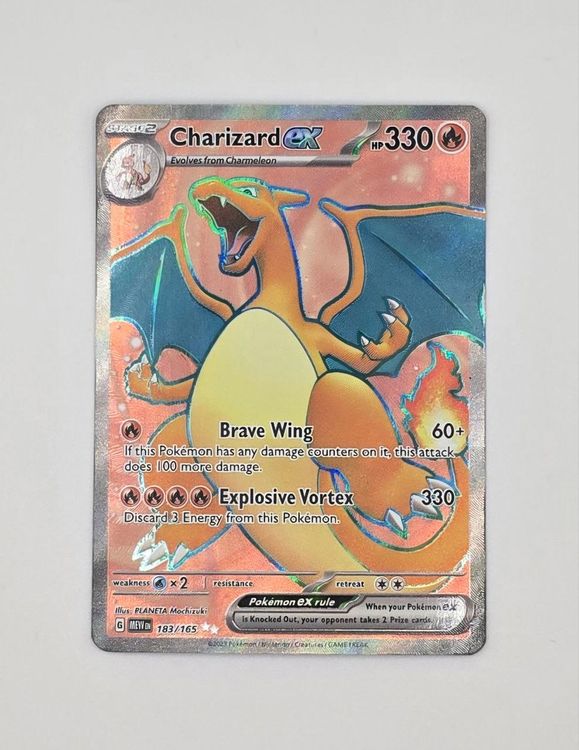 Charizard ex (183/165 Set MEW 151) NM / ENG (Gebraucht) in COINTRIN für ...