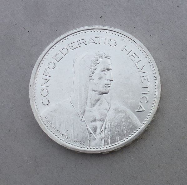 Tutti le monete: ++ 5.- Franken 1931 – Usato da Walkringen venduto da Casablanca777 1