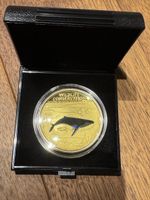 1 DOLLAR “Buckelwal” Coin 2013 versilbert