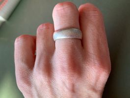silberring matt schlicht unisex (56)