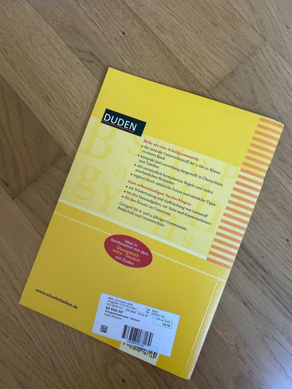 Libri: Duden Schulgrammatik – Nuovo e nell'imballaggio originale da Wabern venduto da belka72 4