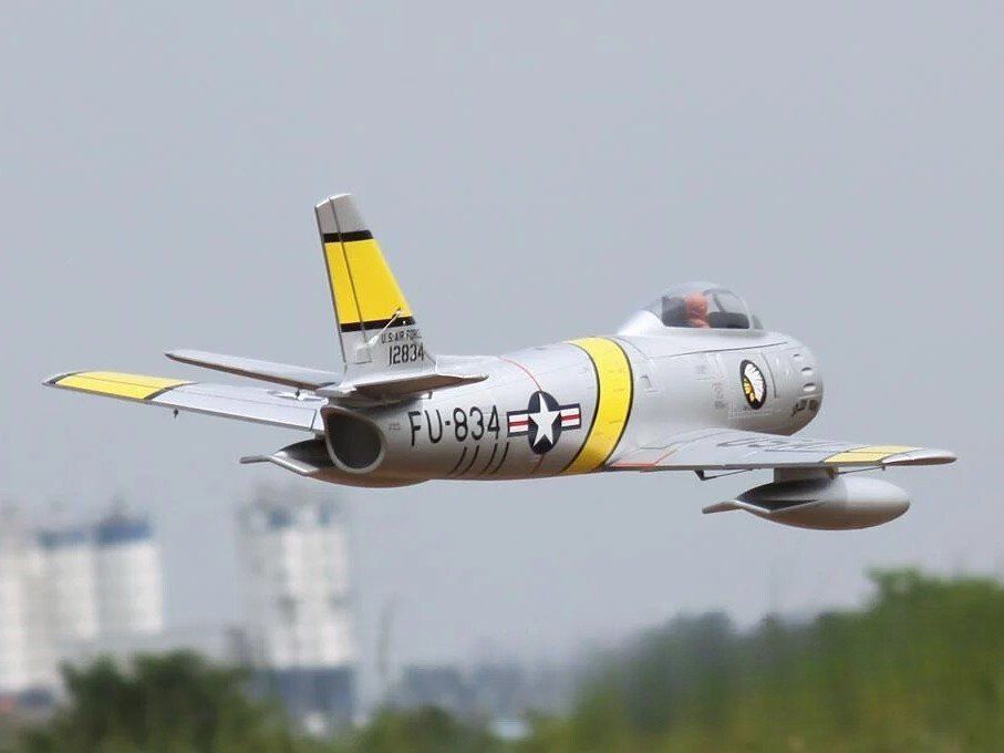 F-86 Sabre - USAF, 80mm, Spw 1200mm, PNP Freewing ab Fr1 (Neu und ...