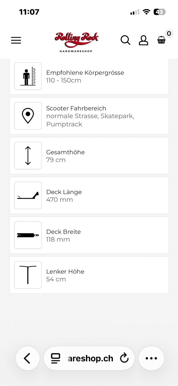 Scooters: Vinyx scooter Trottinet – Gebraucht aus Tagelswangen von patricia051 9