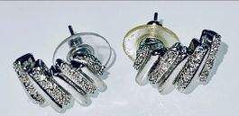 Wunderschöne Ohrringe mit Strass