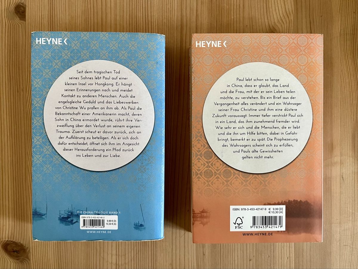 Libri: Jan-Philipp Sendker: Drachenspiele & Das Flüstern der Schatt – Usato da Zürich venduto da marine12 1