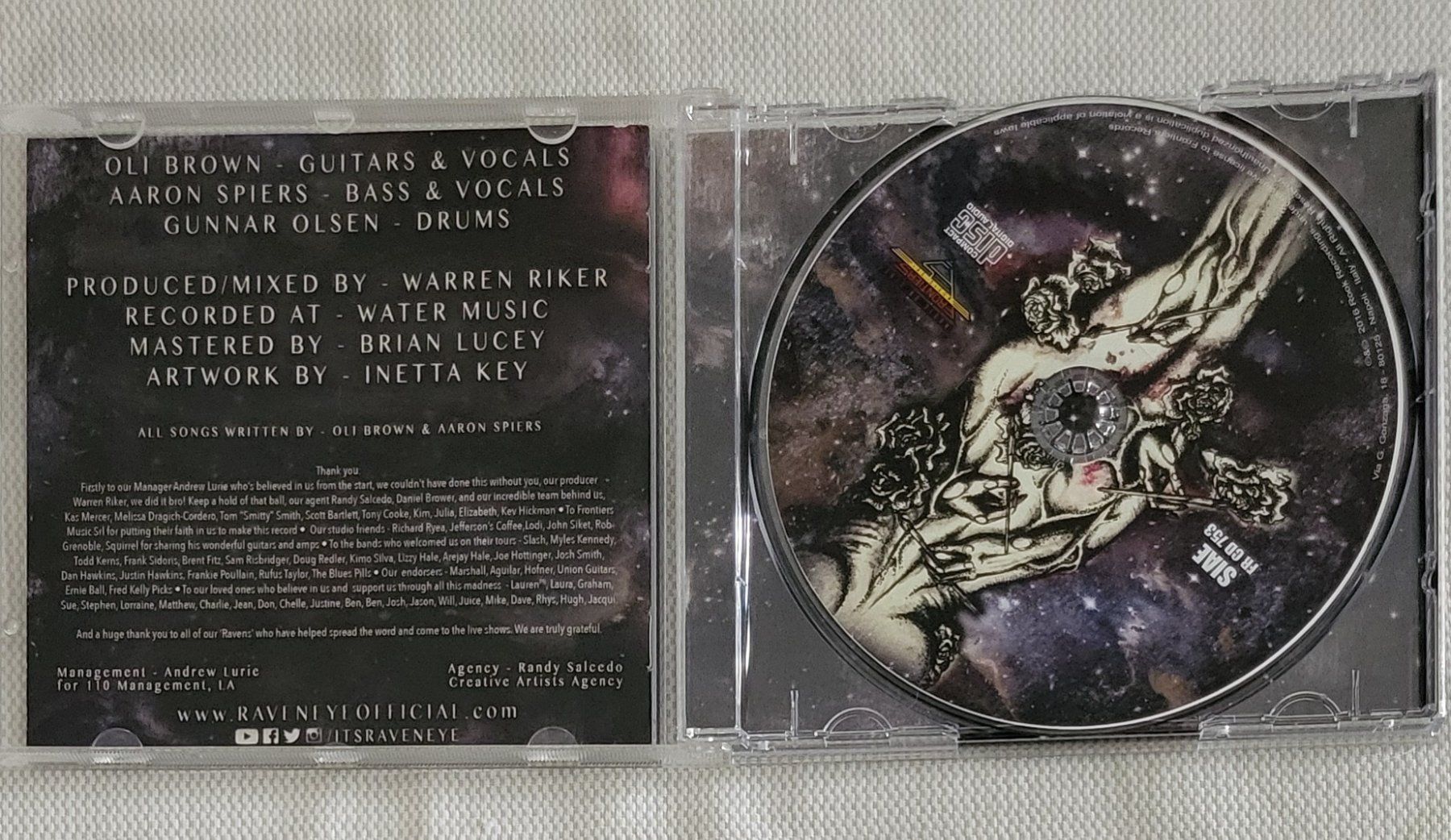 CD: Raveneye - Nova – Usato da Villars-sur-glane venduto da Epsilonhike 2