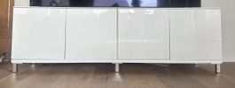 TV- Lowboard weiss Hochglanz von Möbel Pfister