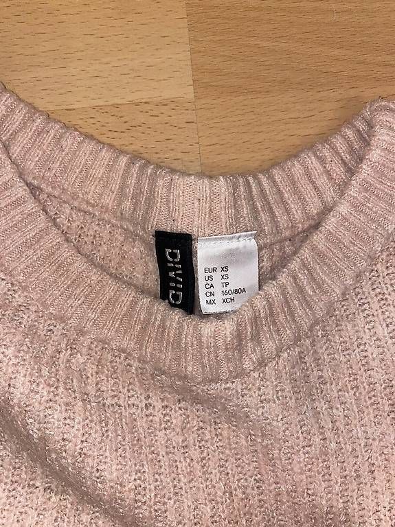 Maglioni & Felpe: H&M Damenpullover Grobstrick XS Rosa  – Usato da Thun venduto da tat_wg9t 1
