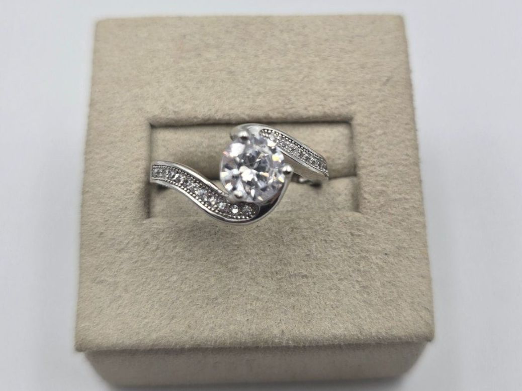 Anelli: Ring Silber 925 Zirkonia Gr. 52 – Nuovo e nell'imballaggio originale da Zug venduto da gold.schmuck