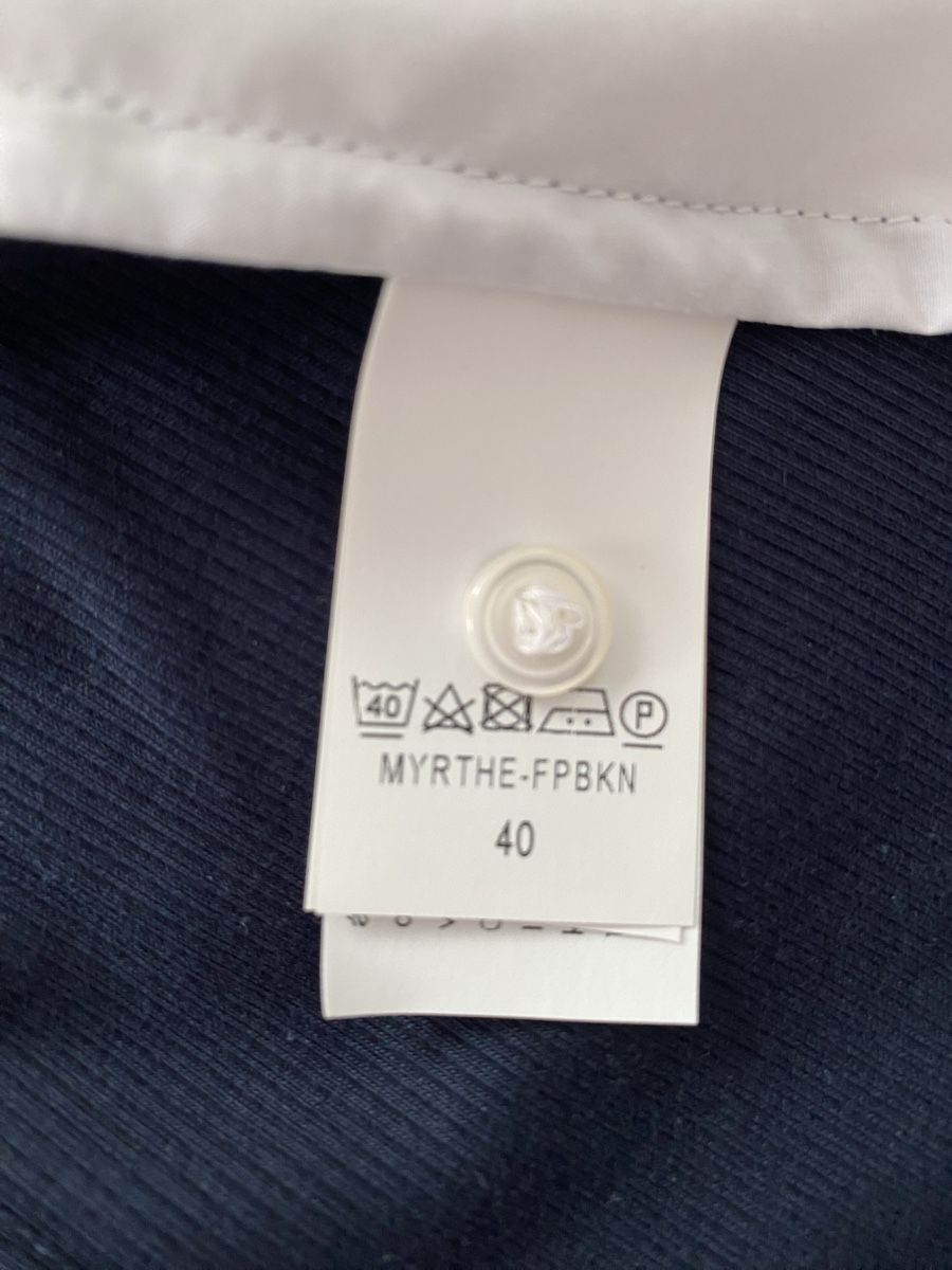 Van Laack Camicette: Damenbluse Van Laack Gr. 40 weiss/schwarz – Nuovo (secondo la descrizione) da Elgg venduto da aca_gg8x 5