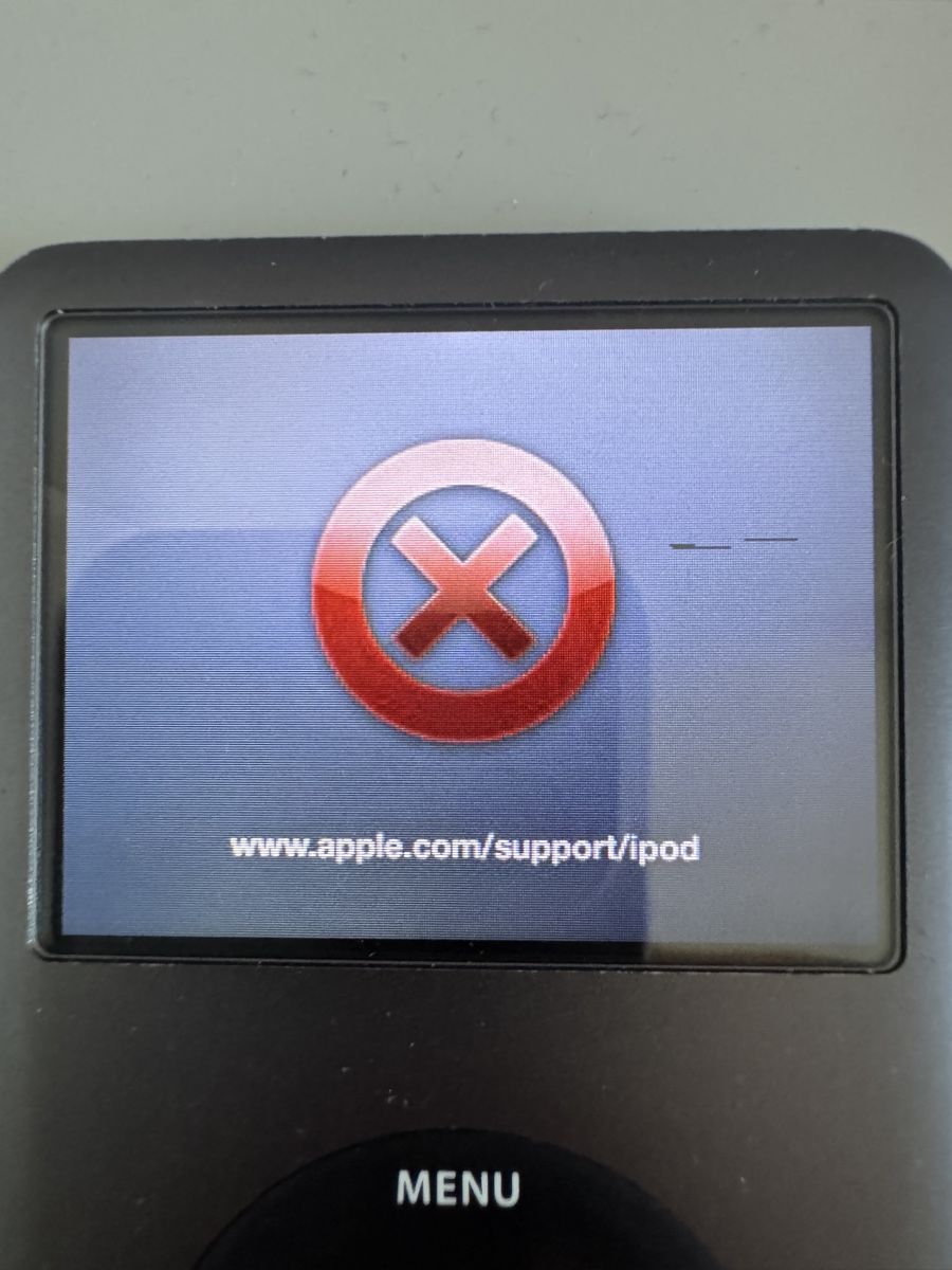 Apple Monitor: iPod classic 7 Display mit kleinen Pixelfehler – Usato da St. Gallen venduto da hae_6rmh