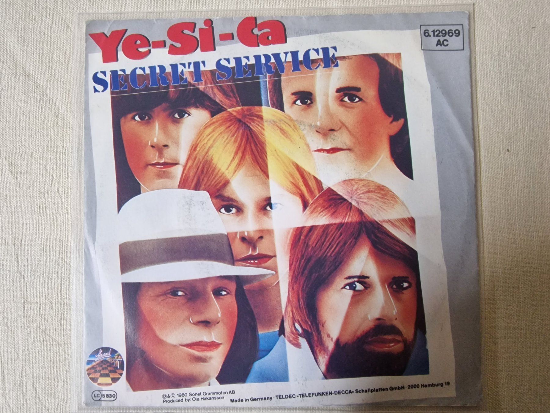 Dischi in vinile: Secret Service Single – Ye-Si-Ca – Usato da Root venduto da atelier22 1