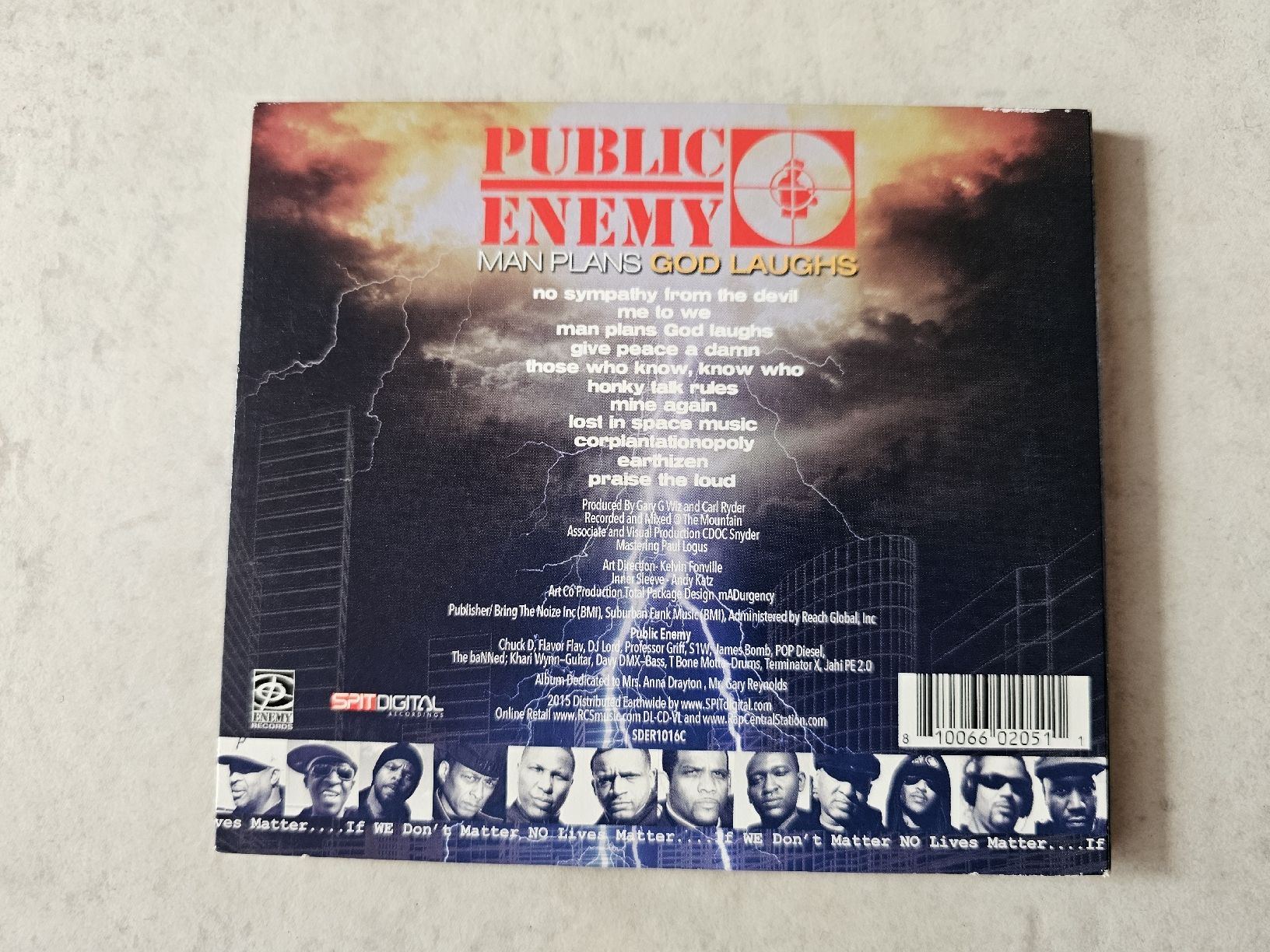 CD: Public Enemy  -  Man Plans God Laughs – Usato da Schneisingen venduto da backstore24 1
