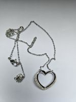 SWAROVSKI mit Ketteli, Zirkonia, Silberig ungetragen, swa