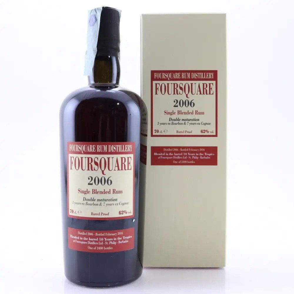 Spirituosen: Foursquare Vintage 2006 – Neu und originalverpackt aus Le Locle von drinkshop