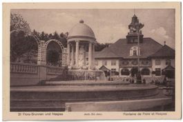Bern 1914 Landesausstellung - 31 Flora-Brunnen und Hospes