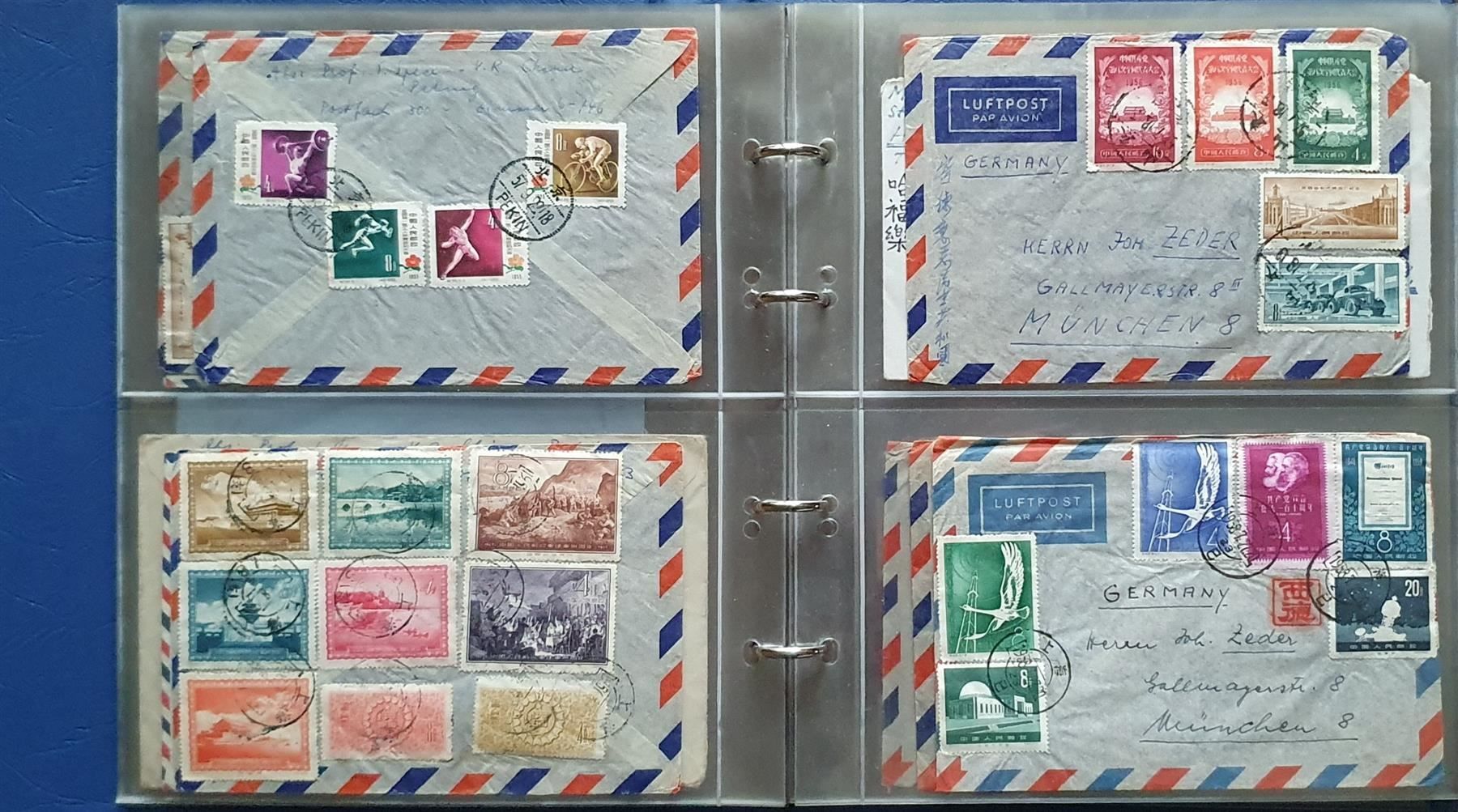 Alle Briefmarken: Lot Briefe und Belege China – Gebraucht aus Kreuzlingen von Rschweiz1 4
