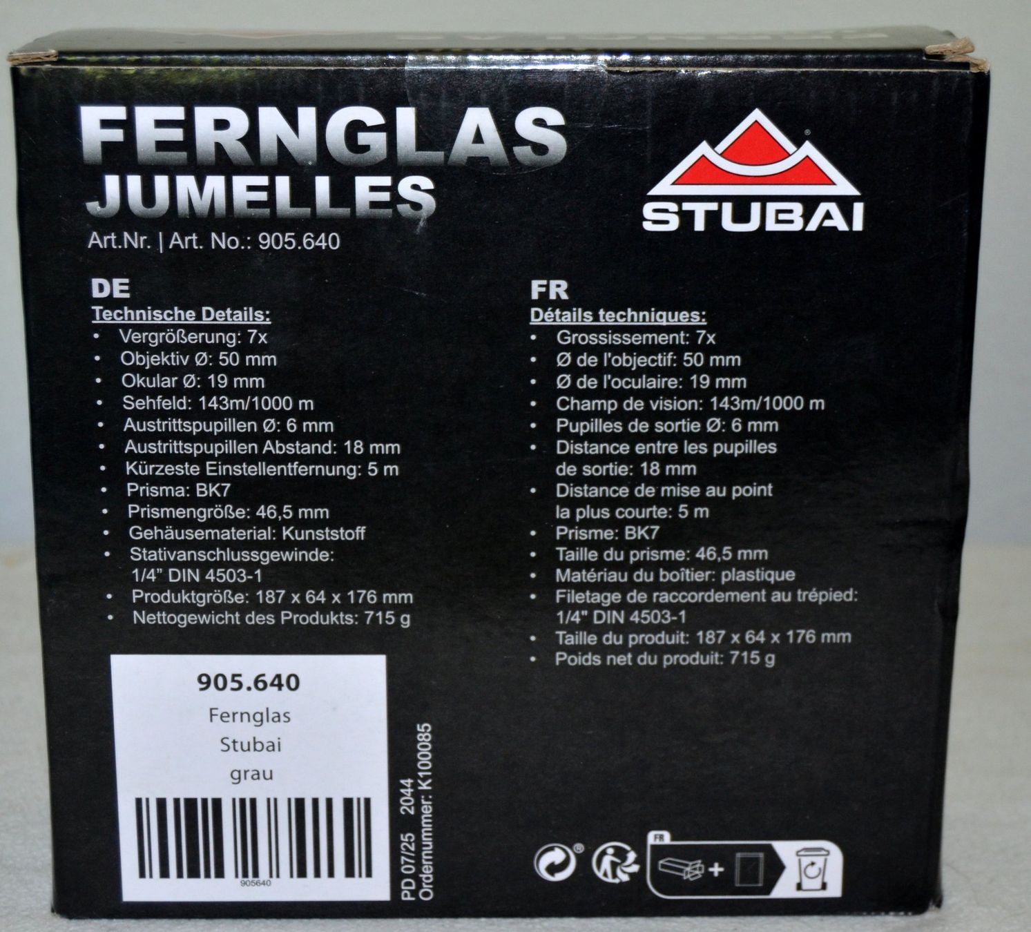 Binocoli: STUBAI Fernglas / jumelles – Nuovo e nell'imballaggio originale da Collonges venduto da arashee 2