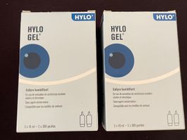 Hylo Gel befeuchtete Augentropfen 4 Stk. NEU & OVP Augen