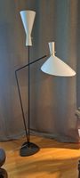 Designer Stehlampe mit zwei Leuchten Prof.Moor Bag Turgi