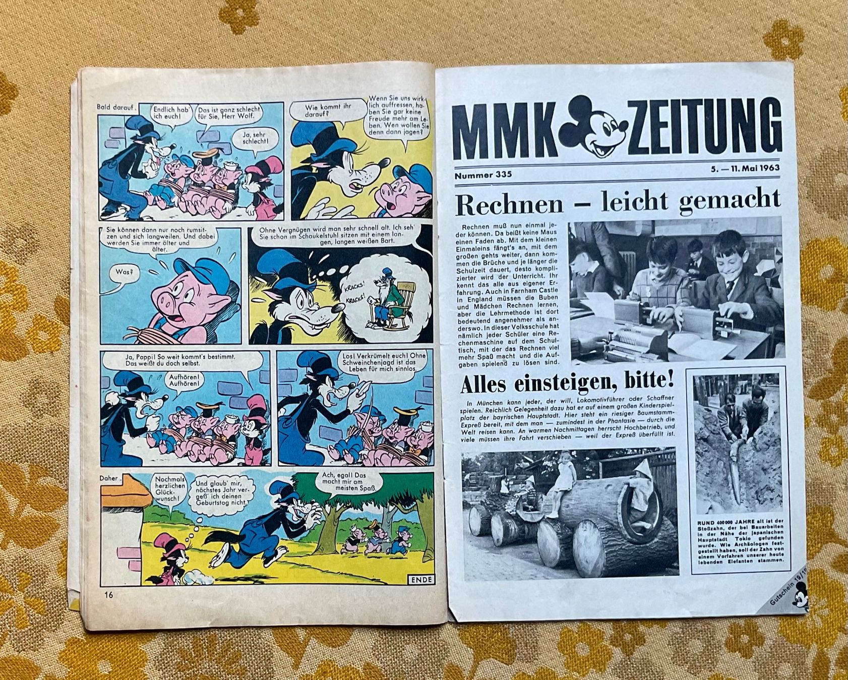 Fumetti: Micky Maus Heft Nr 19 von 1963 – Usato da Endingen venduto da nathan05 4