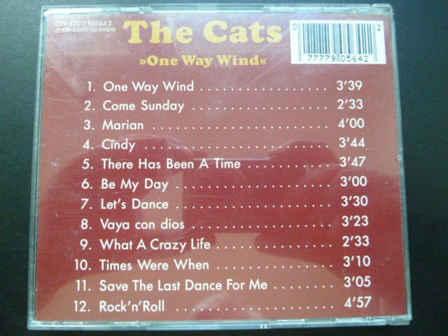 CD: The Cats - One way wind – Usato da Au ZH venduto da sikoku 2