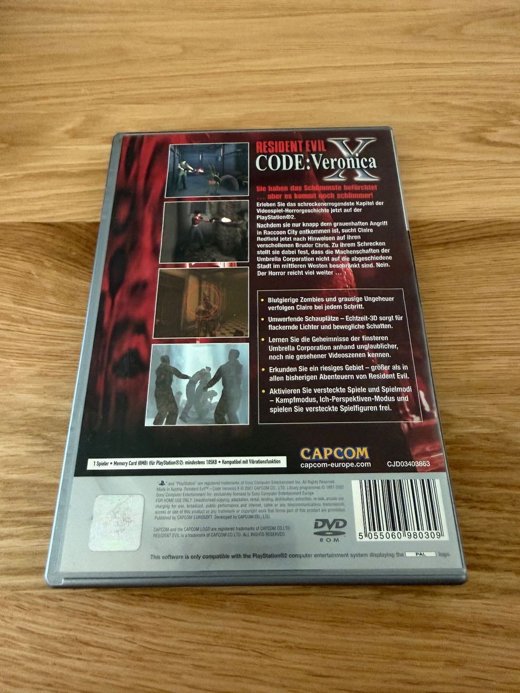 Sony Spiele: Resident Evil Code: Veronica X – PS2 Playstation 2 – Gebraucht aus Dagmersellen von Silvio_V 1