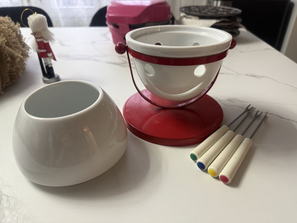 Set di piatti: Schocko Fondue Set – Usato da Lachen SZ venduto da zsucard 1