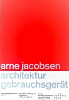 ARNE JACOBSEN ARCHITEKTUR 1962 - Original Plakat