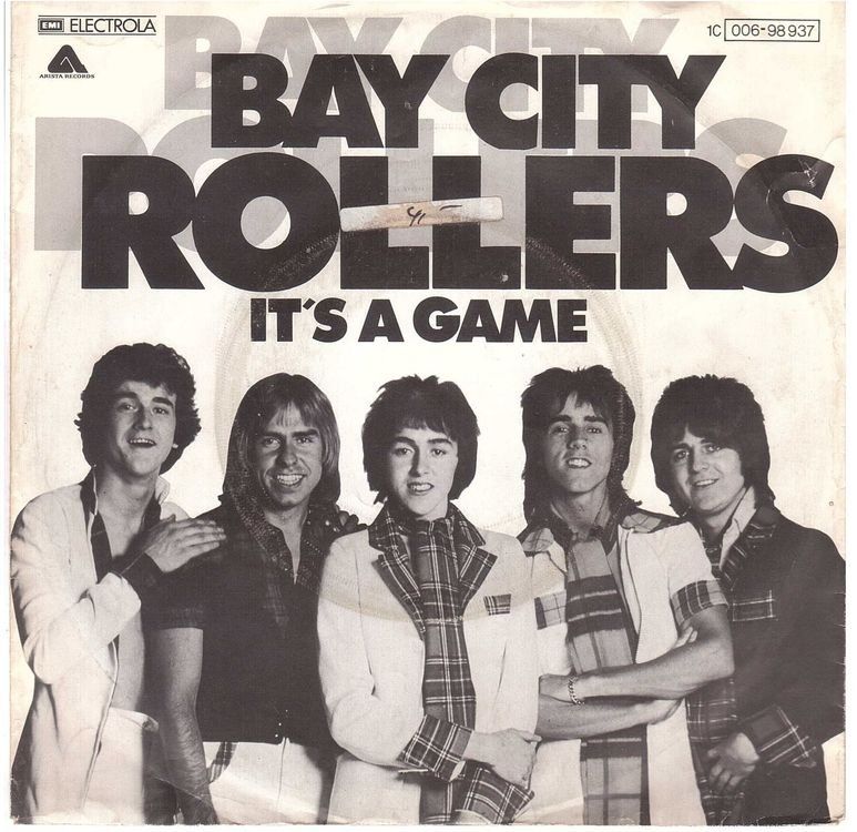 Dischi in vinile: Bay City Rollers  --  It`s a game  Single7 – Usato da Oberwil (Dägerlen) venduto da thespecials