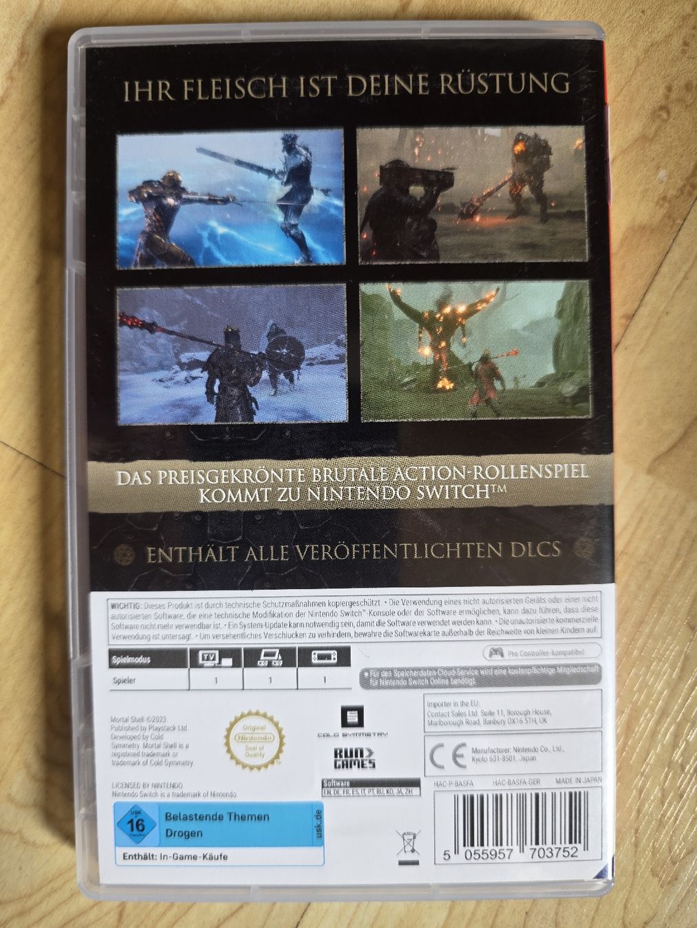 Spiele: Mortal Shell Complete Edition Nintendo Switch Spiel  – Gebraucht aus Ehrendingen von lax21 1