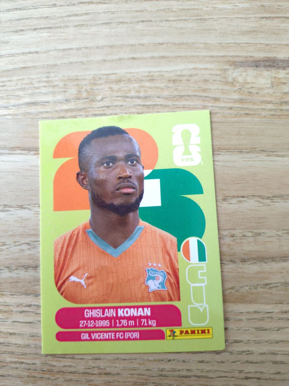 Panini Carte collezionabili: Panini Sammelbild CIV3  Ghislain Konan – Nuovo e nell'imballaggio originale da Steinmaur venduto da Cinderella309