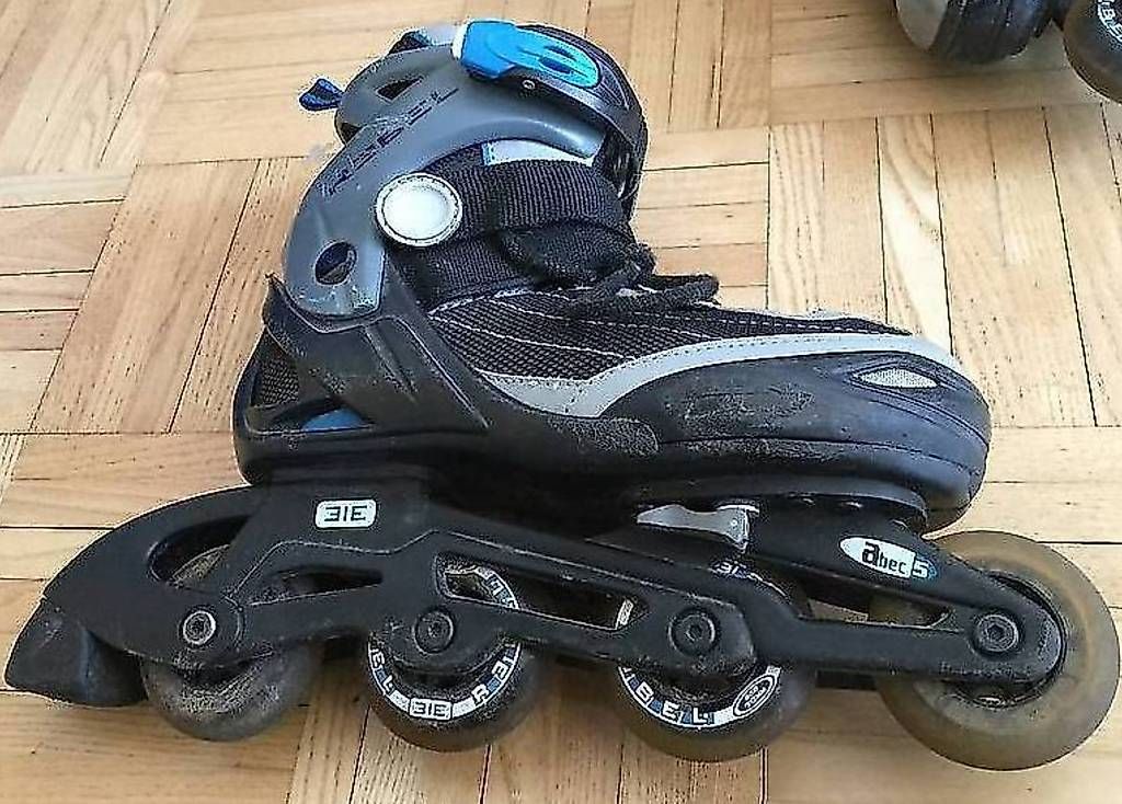 Inline-Skating & Rollschuhe: Rollerblades, Rollschuhe, Inleiner 38 – Gebraucht aus Itingen von Haefi 3