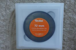 1 neuer Rundfilter 72mm von Rollei