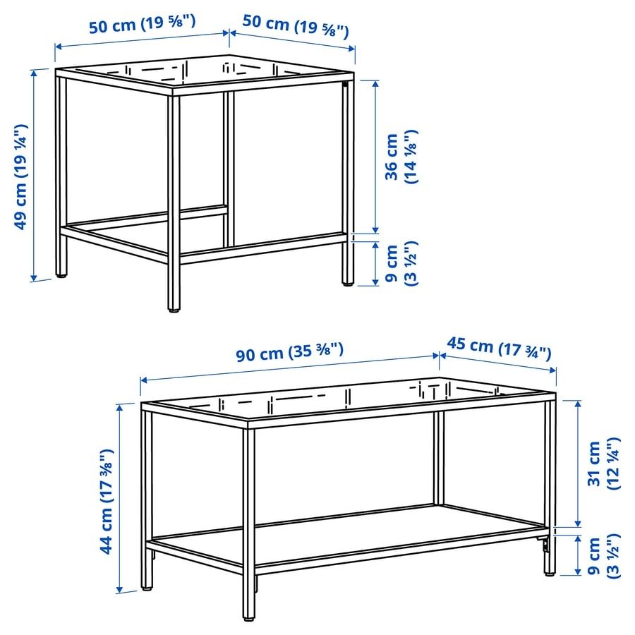 Ikea Tavoli: Ikea Sofa Tisch, (VITTSJÖ) – Nuovo (secondo la descrizione) da Winterthur venduto da tom_r2ms 8